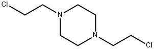 Piperazine, 1,4-bis(2-chloroethyl)- (6CI,7CI,8CI,9CI) Structure