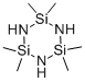 2,2,4,4,6,6-Hexamethylcyclotrisilazane Struktur