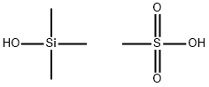 TRIMETHYLSILYL METHANESULFONATE Struktur