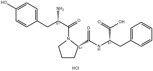 B-CASOMORPHIN FRAGMENT 1-3BOVINE HYDROCH LORIDE Struktur