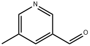 5-Methylpyridine-3-carboxaldehyde Struktur