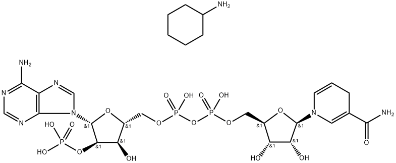 还原型辅酶II四钠, 100929-71-3, 结构式