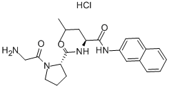 H-GLY-PRO-LEU-BETA-NA HCL Structure