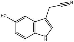 5-羟基吲哚-3-乙腈, 100929-86-0, 结构式