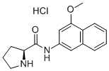 L-脯氨酸-4-甲氧基-Β-萘胺盐酸盐,100930-07-2,结构式