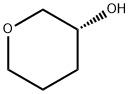 2H-Pyran-3-ol, tetrahydro-, (R)- 化学構造式