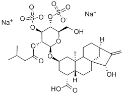 苍术苷钠盐, 100938-11-2, 结构式