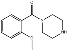 1-[(2-METHOXYPHENYL)CARBONYL]PIPERAZINE Struktur