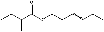2-甲基丁酸-3-己烯醇酯, 10094-41-4, 结构式