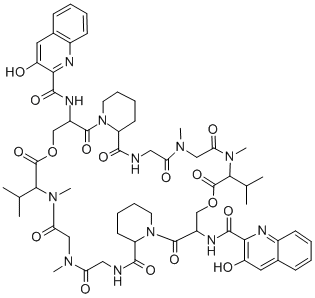 sandramycin Structure