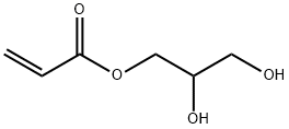 アクリル酸2,3-ジヒドロキシプロピル 化学構造式