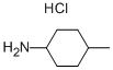 4-メチルシクロヘキシルアミン 塩酸塩 化学構造式