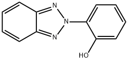 苯酚, 2-(2H-苯并三氮唑-2-基)-,10096-91-0,结构式