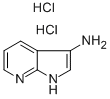 3-氨基-7-氮杂吲哚, 100960-08-5, 结构式