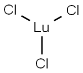 Lutetium(III) chloride Struktur