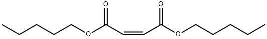 マレイン酸ジペンチル 化学構造式