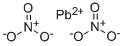 Lead(II) nitrate Struktur