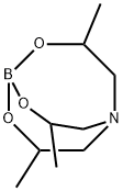 Triisopropanolamine cyclic borate Struktur