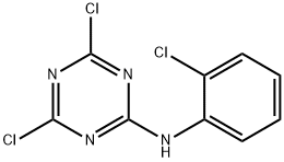 4,6-ジクロロ-N-(o-クロロフェニル)-1,3,5-トリアジン-2-アミン