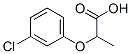 2-(3-Chlorophenoxy)-PropionicAcid,101-10-1,结构式
