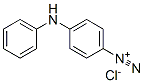 P-PHENYLAMINOBENZENEDIAZONIUMCHLORIDE Struktur