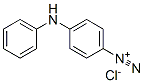 P-PHENYLAMINOBENZENEDIAZONIUMCHLORIDE Structure