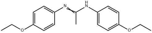 N1,N2-ビス(4-エトキシフェニル)エタンアミジン 化学構造式