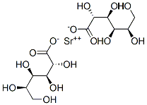 strontium D-gluconate (1:2)  Structure
