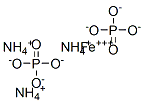 ammonium iron phosphate Struktur
