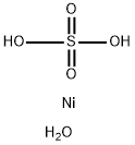 硫酸ニッケル(II)·6水和物 化学構造式