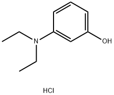 3-(diethylamino)phenol hydrochloride Structure