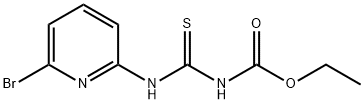 （6-溴吡啶-2-氨基）碳硫酰氨基甲酸乙酯,1010120-59-8,结构式