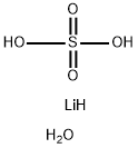 硫酸リチウム·水和物 化学構造式