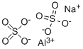 硫酸ナトリウムアルミニウム12水 化学構造式