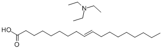 N,N-ジエチルエタンアミン・(Z)-9-オクタデセン酸 化学構造式