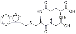 3-Glutathionyl-S-methylindole Struktur