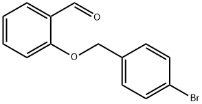 2-[(4-BROMOBENZYL)OXY]BENZALDEHYDE Structure