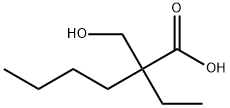 2-BUTYL-2-ETHYL-3-HYDROXY PROPIONIC ACID, 101051-51-8, 结构式