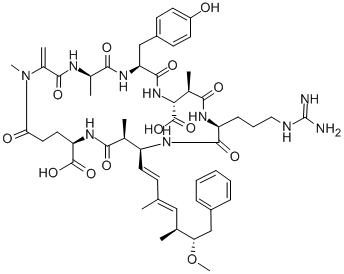 微囊藻毒素YR,101064-48-6,结构式