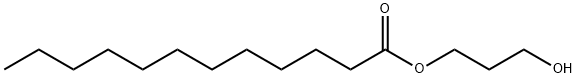 3-羟基丙基月桂酸酯, 10108-22-2, 结构式