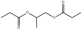 ジプロピオン酸1,2-プロパンジイル 化学構造式