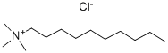 Decyltrimethylammonium chloride Structure