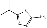 2-氨基-5-异丙基噻唑, 101080-15-3, 结构式