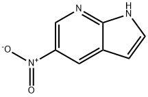 5-NITRO-1H-PYRROLO[2,3-B]PYRIDINE Structure