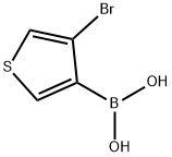 4-溴噻吩-3-硼酸,101084-76-8,结构式