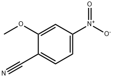 2-甲氧基-4-硝基苯甲腈, 101084-96-2, 结构式