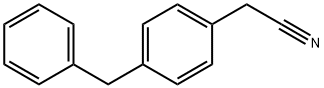 4-苯甲基苯基乙腈,101096-72-4,结构式