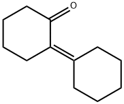 2-环己基亚基环己烷-1-酮,1011-12-7,结构式