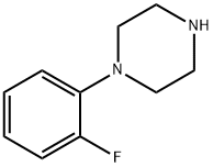 1-(o-フルオロフェニル)ピペラジン 化学構造式