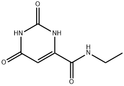 4-PyriMidinecarboxaMide, N-ethyl-1,2,3,6-tetrahydro-2,6-dioxo- Struktur